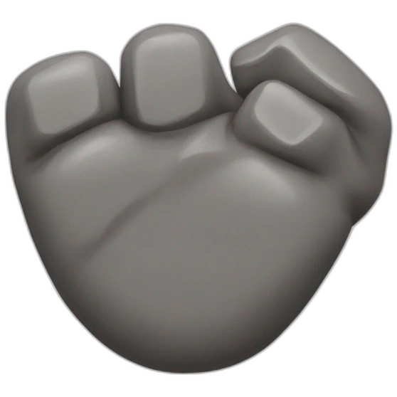 Main rock et doigt croisé emoji