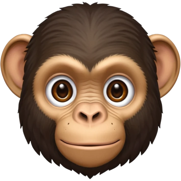Chimpanzee emoji