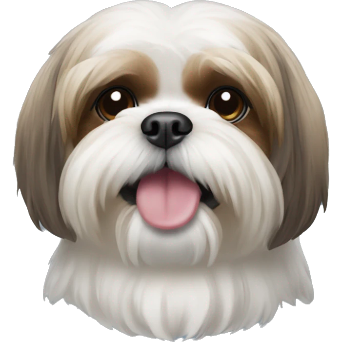 Shih Tzu dog emoji