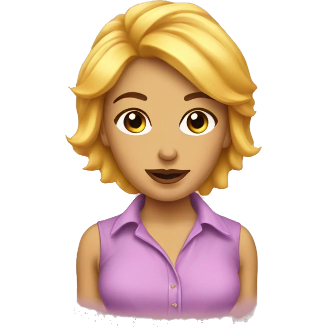 Coquette shirt emoji