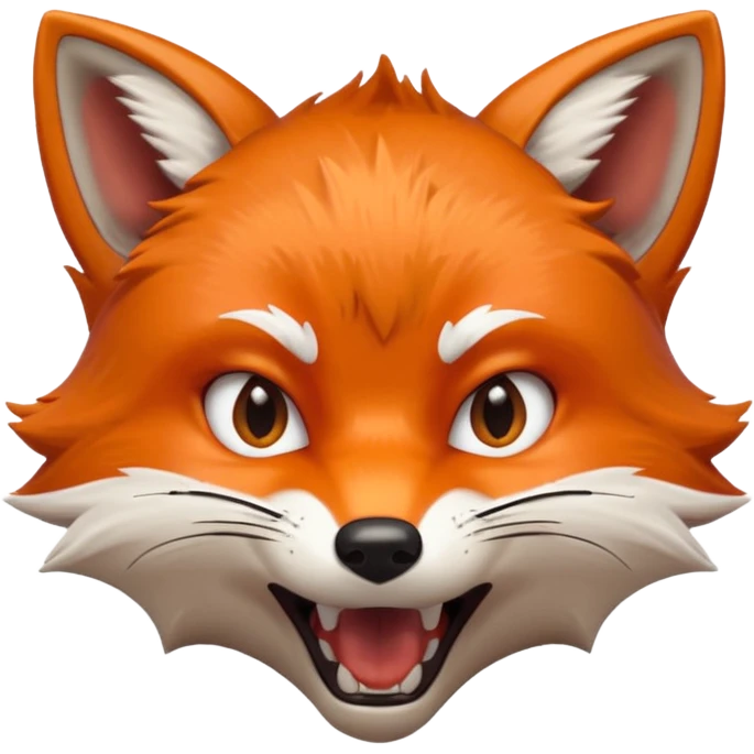 Angry Fox emoji emoji