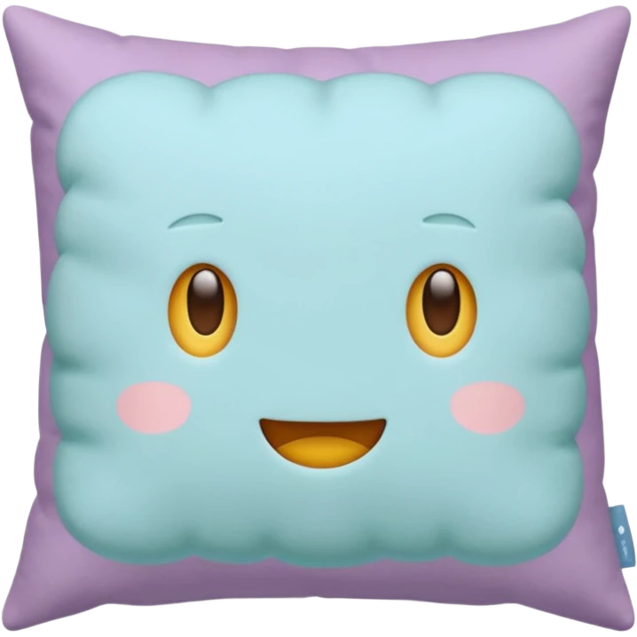 pillow pastel colors emoji
