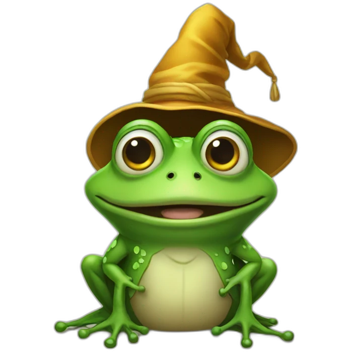 frog wizard emoji