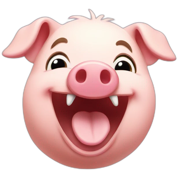 laughing Piglet  emoji