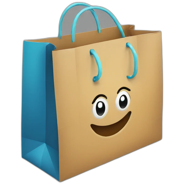Shopping bag emoji