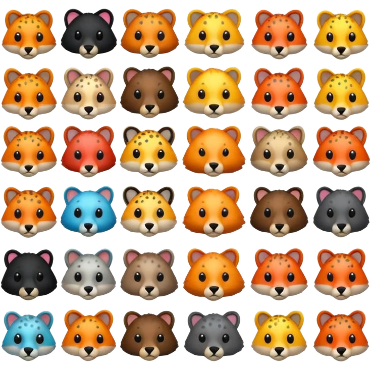 spotted animals emoji