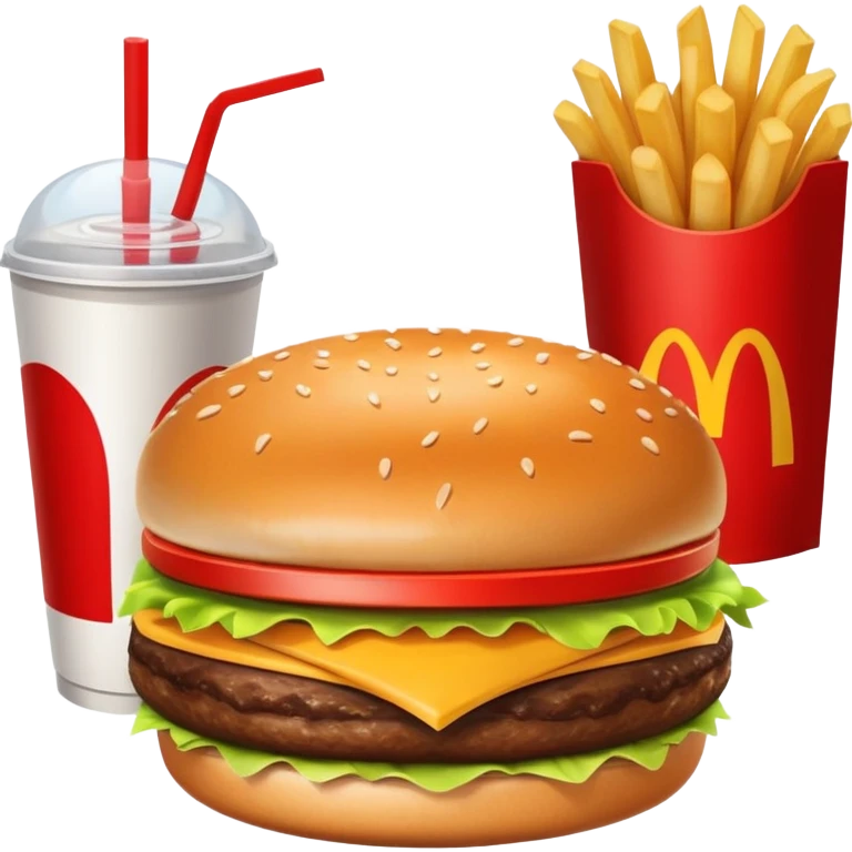 McDonald’s meal  emoji