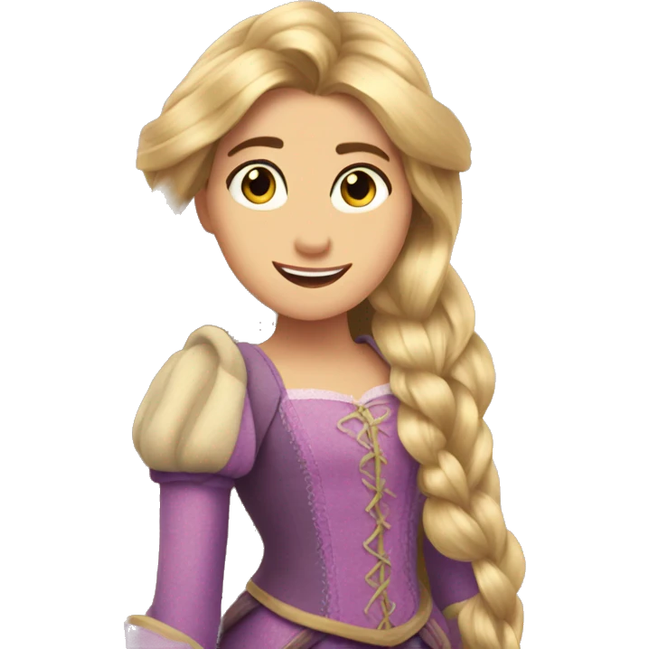 Rapunzel emoji