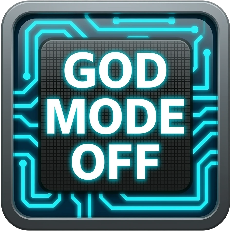 (dont add people) There’s no “god mode” here emoji