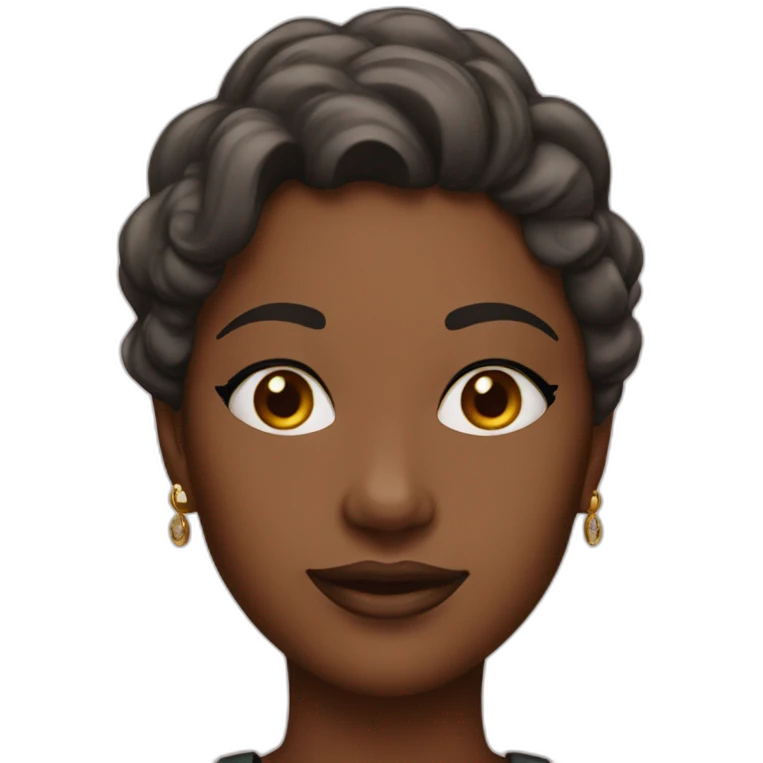 rich woman emoji