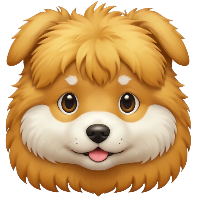Aesthetic dog emoji