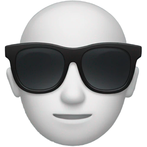 black sunglasses emoji
