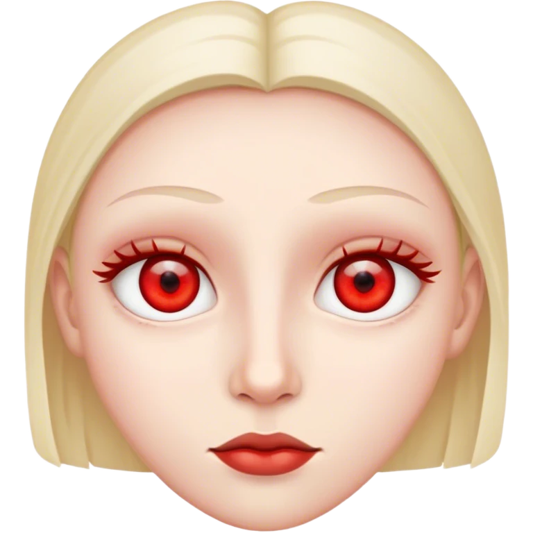 a sexy red eye emoji