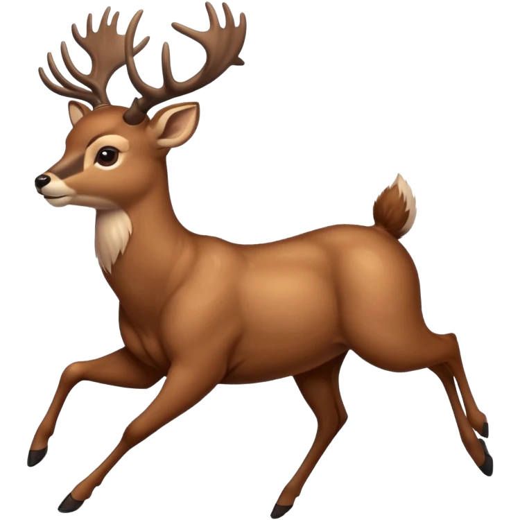 i just wanna fly deer emoji