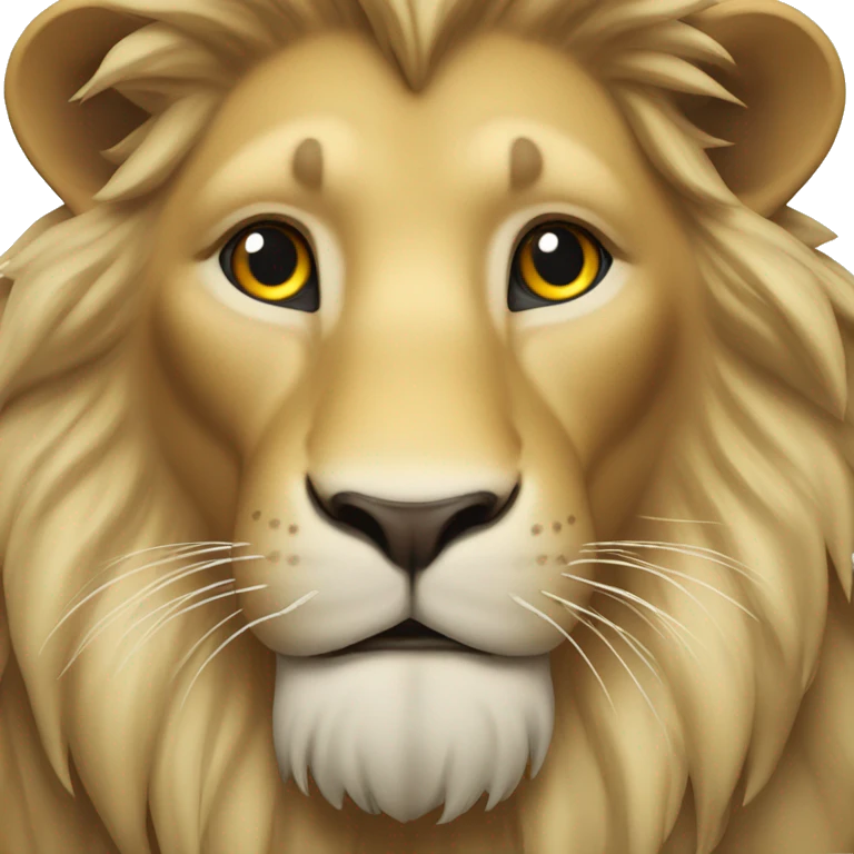 Lion heureux  emoji