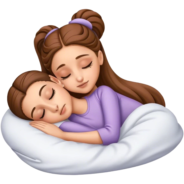 Ariana Grande sleeping emoji