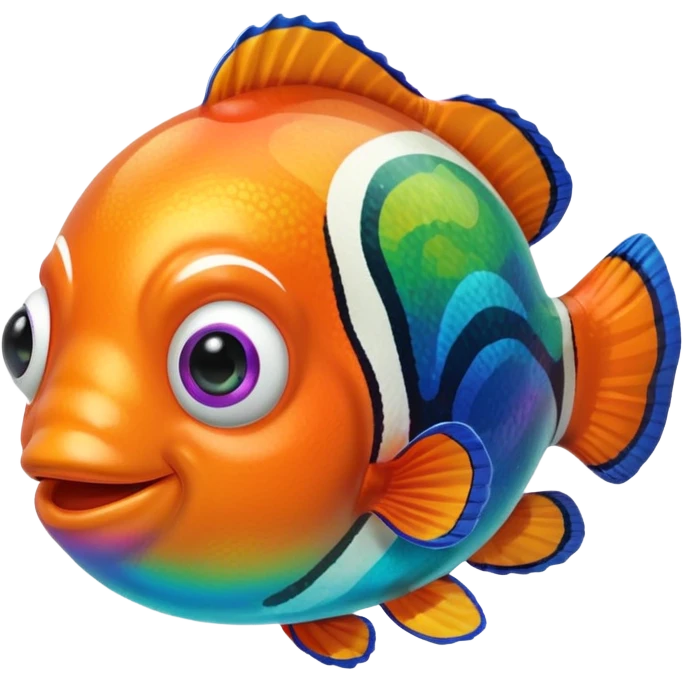 Ball of Goo of Rainbow Clownfish  emoji