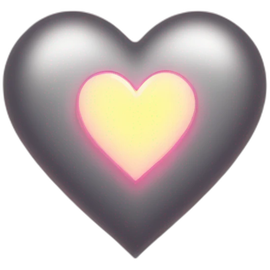 Lighted heart emoji