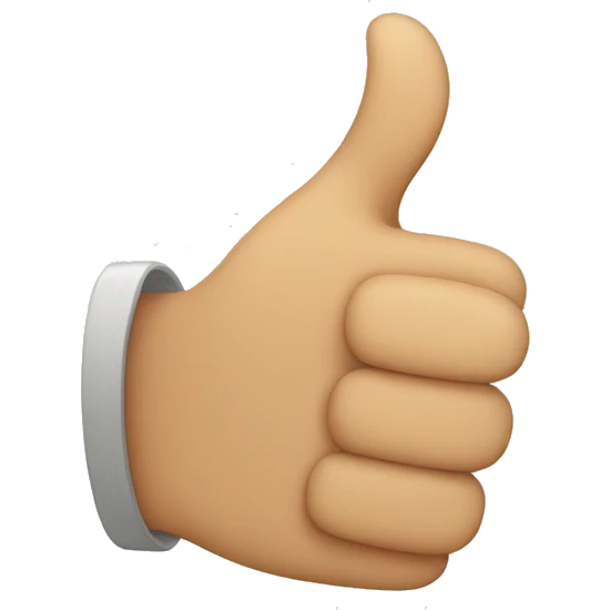 thumbs up emoji