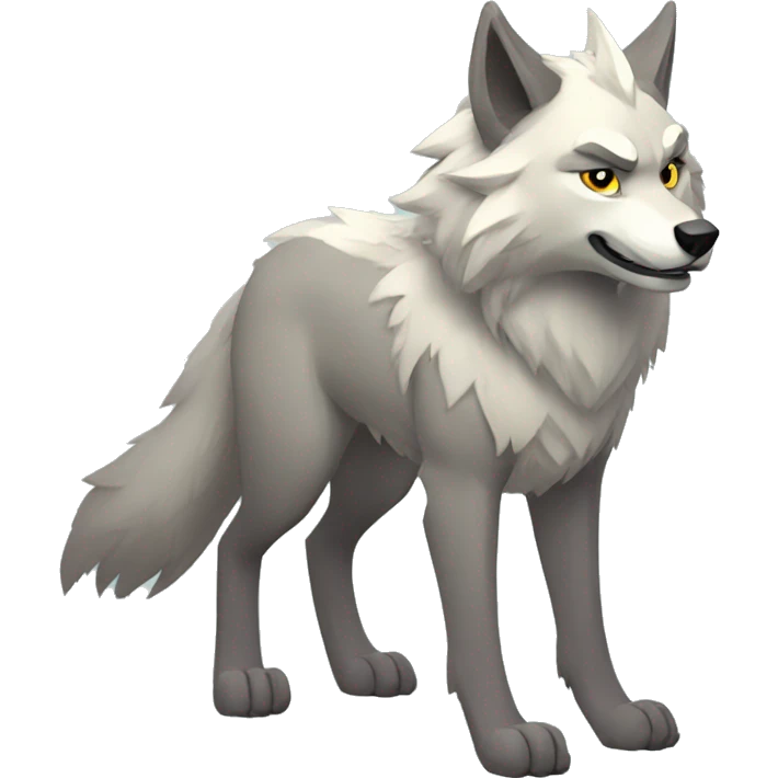 Animal-Jam-Wolf full body emoji