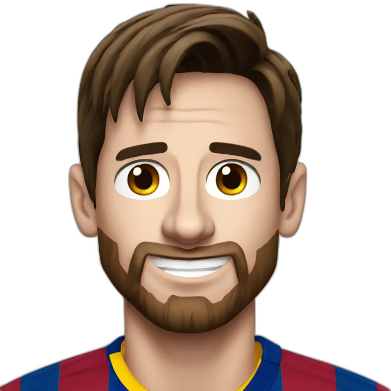 messi barcelona emoji