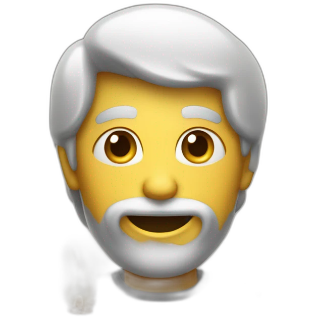 Personne qui souffle une bougie emoji