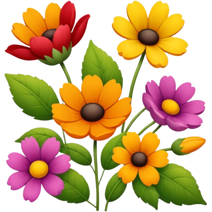 Arranjo de flores emoji