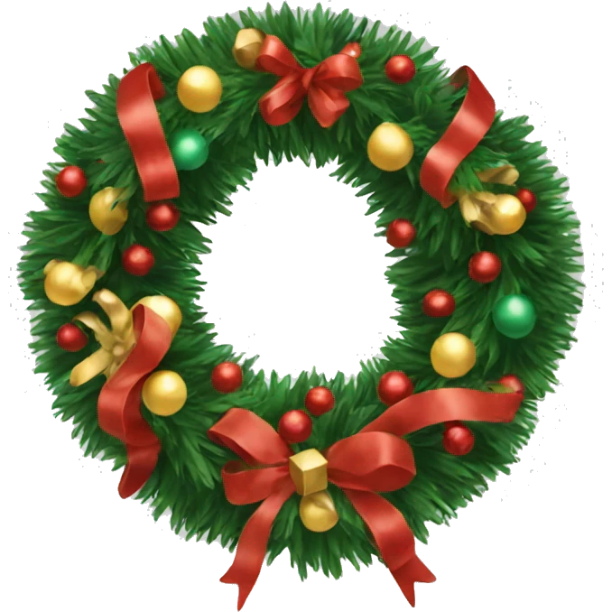 christmas garland  emoji