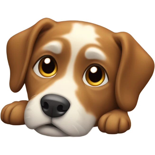 No worries dog emoji