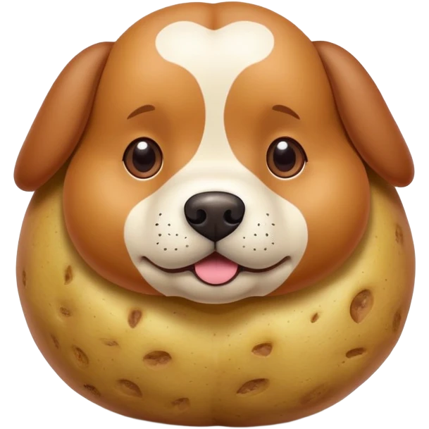 Potato dog emoji