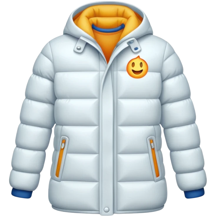 THERMAL COAT WHITE emoji