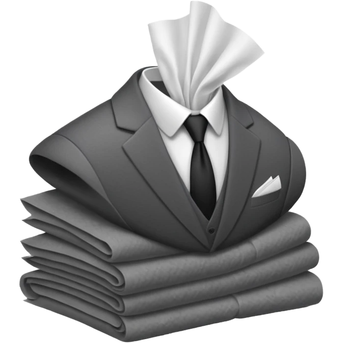 Suit tissue emoji