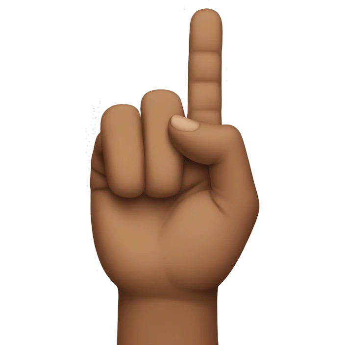 West side hand sign emoji