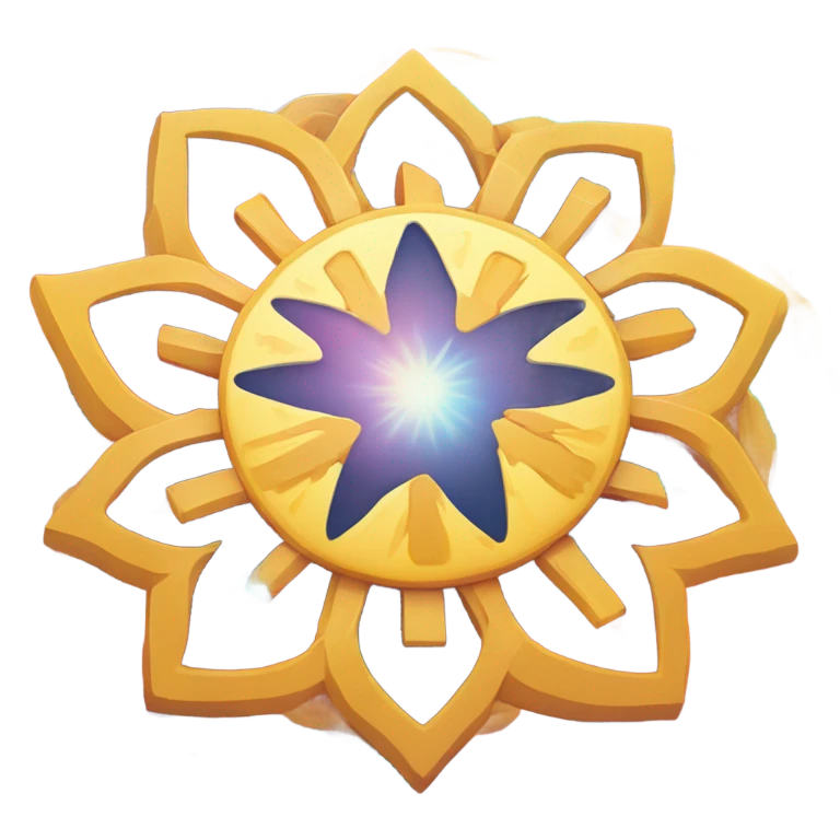 Symbol for universal positive energy  emoji