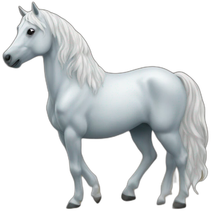 Cheval sur eau emoji