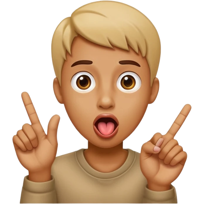 🤤👂👂🤟 emoji