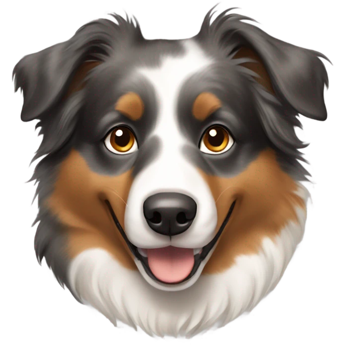 Australian Shepherd dog emoji