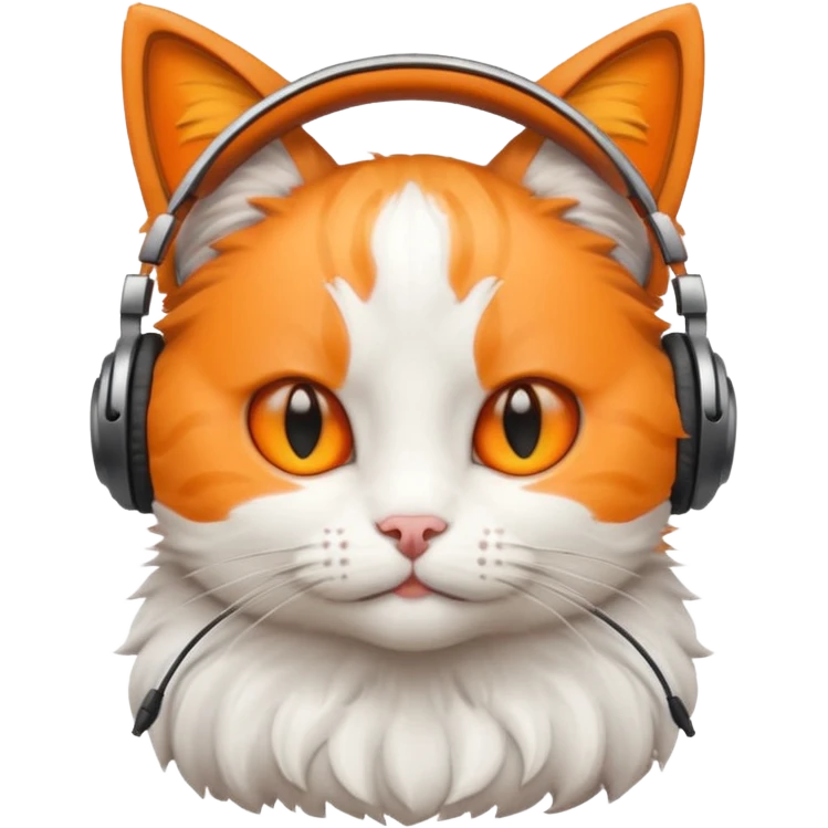 Cat with pheadones emoji