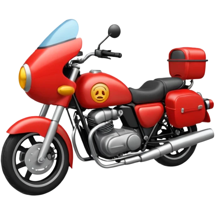 Vreau un emoji cu stop și sa fie împotriva motocicletelor sa fie interzise și cluburile de mc adică motociclete emoji
