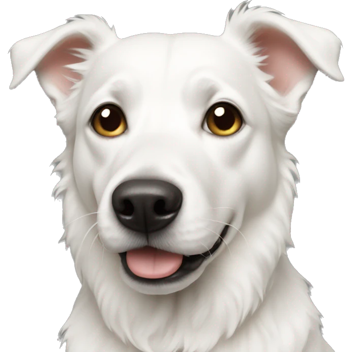 white dog emoji