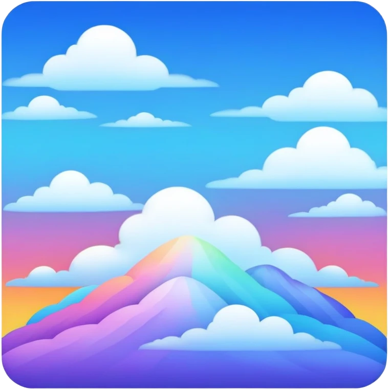 Sprunki but cool sky emoji