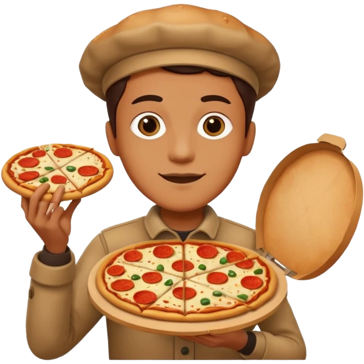 food delivery emoji