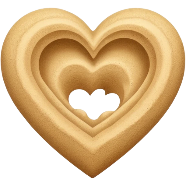 beach themed heart emoji