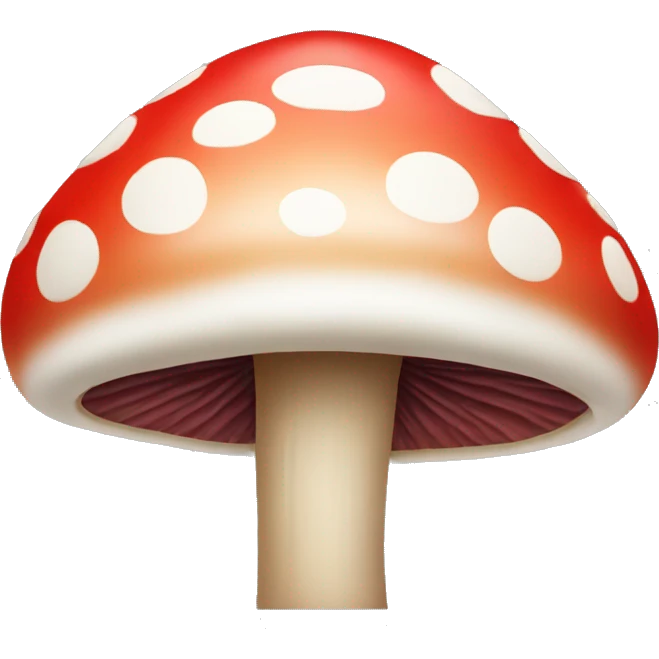 Red mushroom emoji