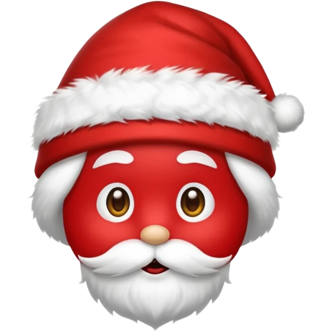 gorro do papai noel emoji
