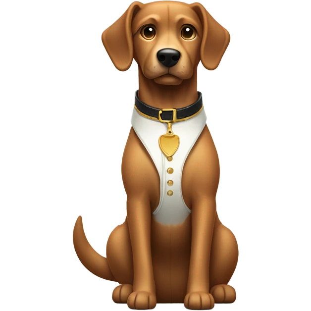Aesthetic dog emoji