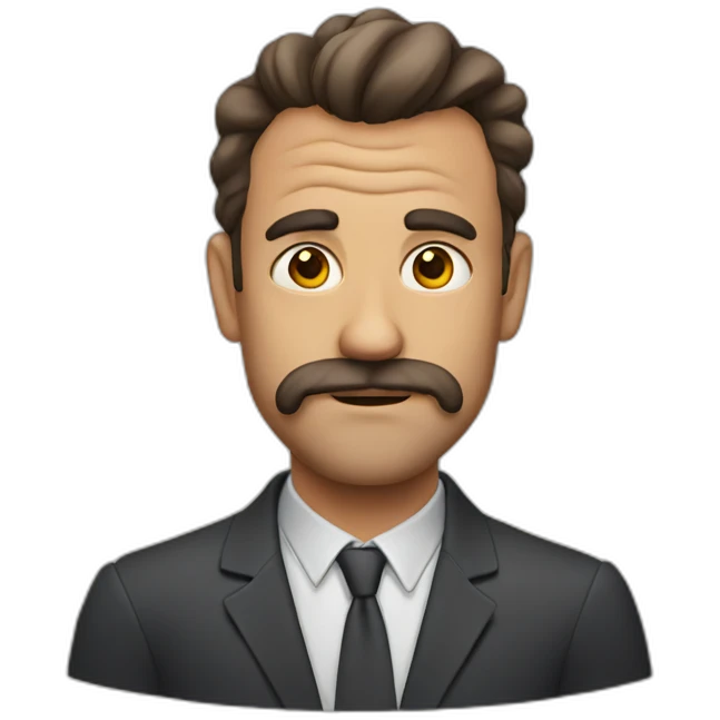weird strict dad emoji