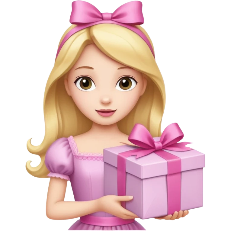 princess hold carton box gift emoji