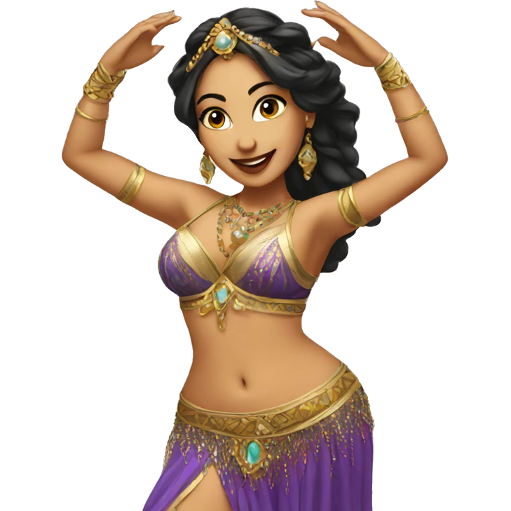 belly dancer emoji