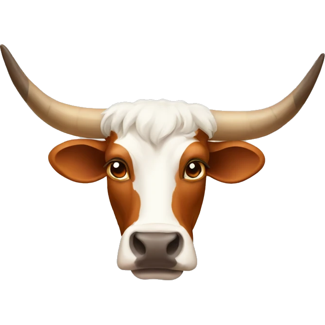 texas longhorn cow emoji